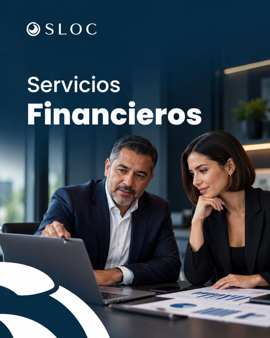 Presentación de servicios financieros de OSLOC